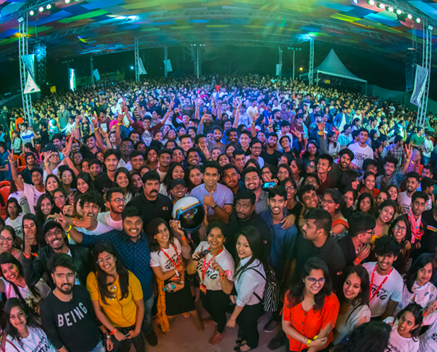 Build India's Largest Youth Festival · Under 25 Campus Summit